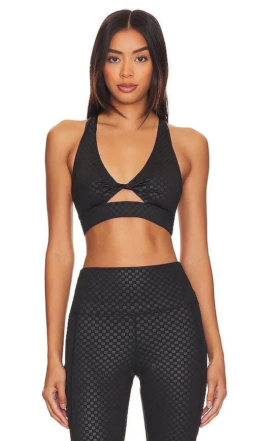 BEACH RIOT Twist Top in Black