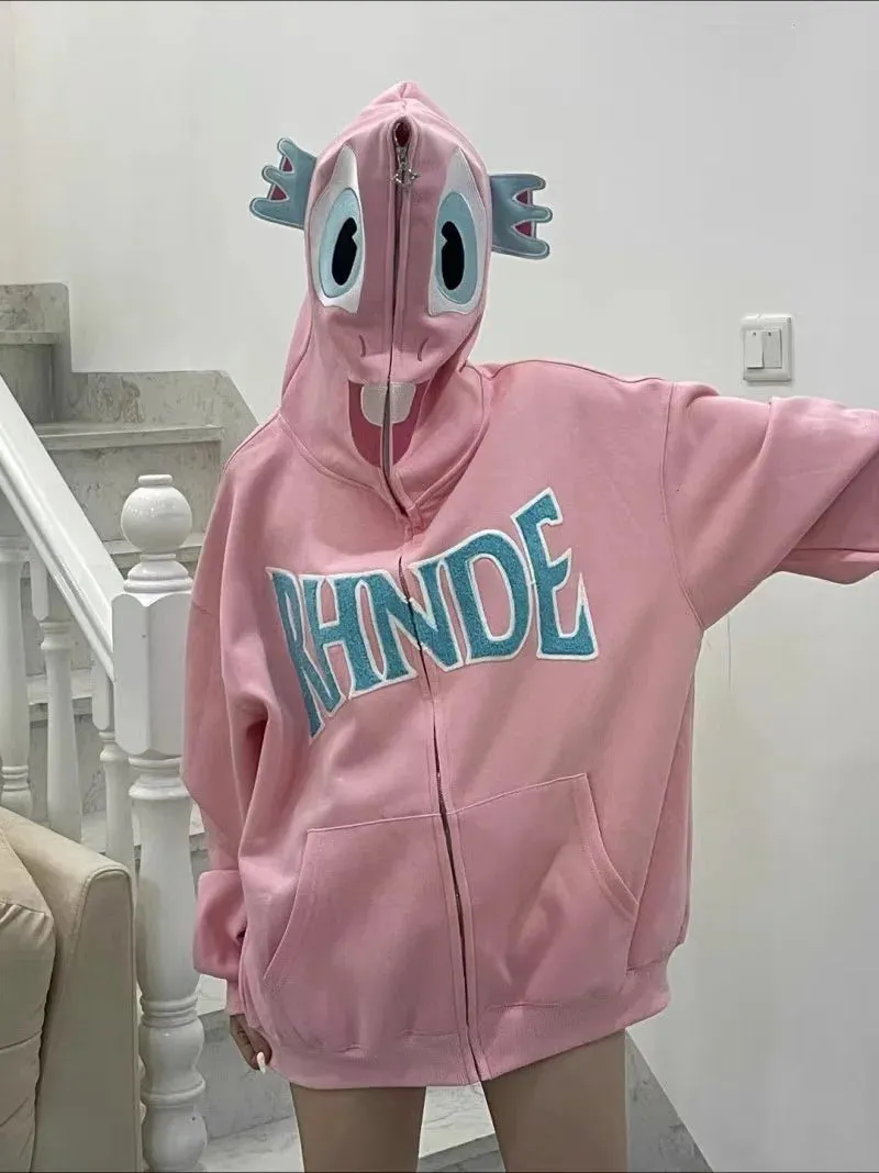 Dino Dopamine Cozy Couture Hoodie