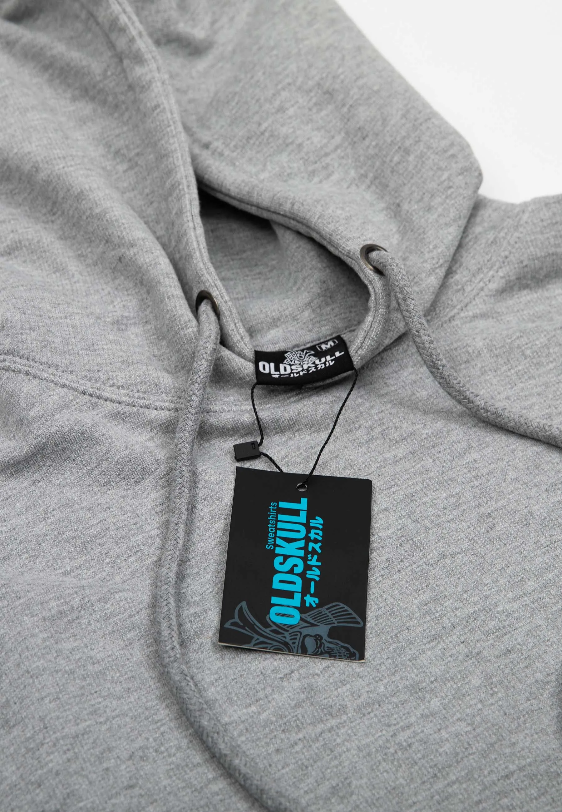 Electric Shocker Backprint Hoodie Heather Grey