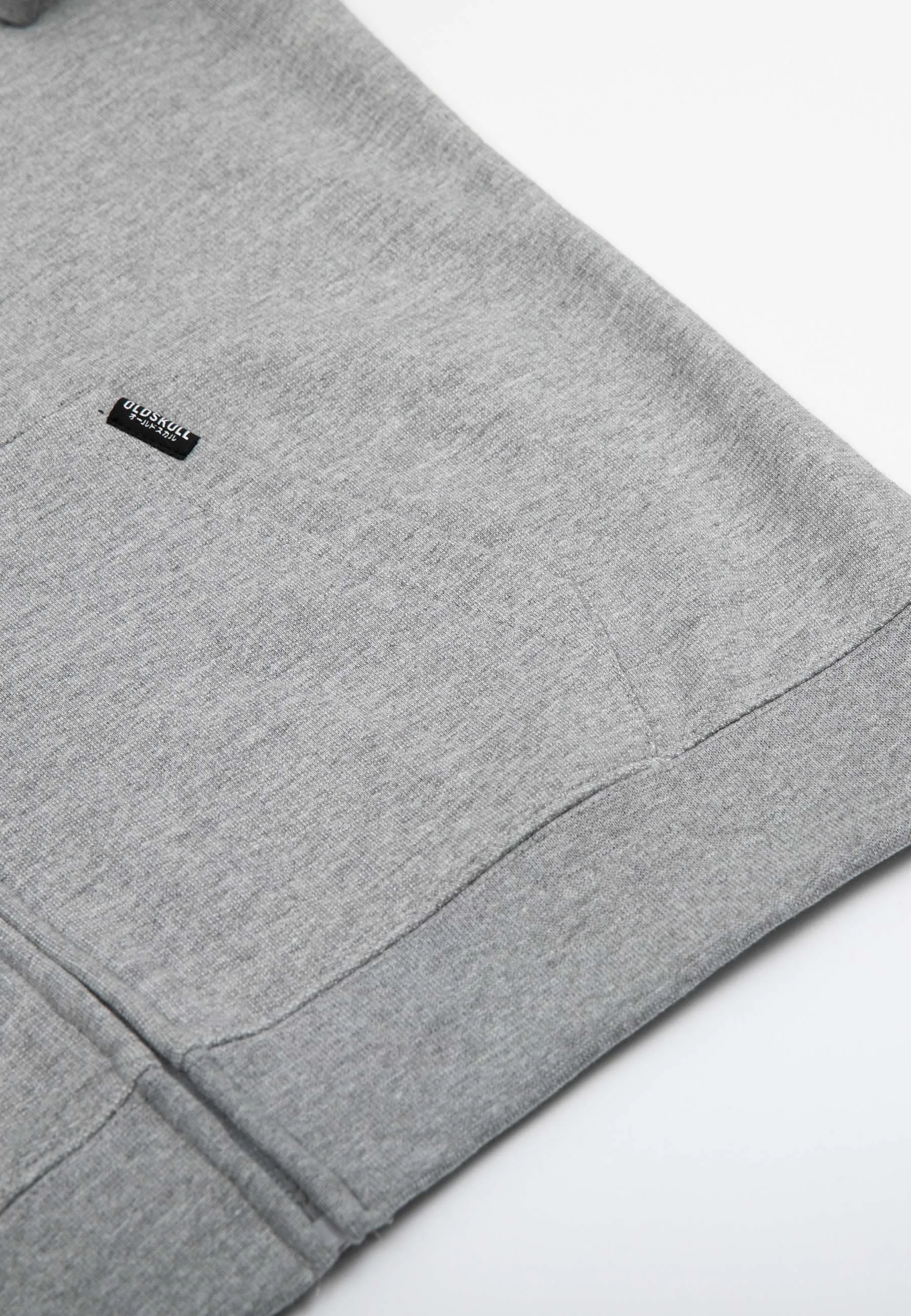 Electric Shocker Backprint Hoodie Heather Grey