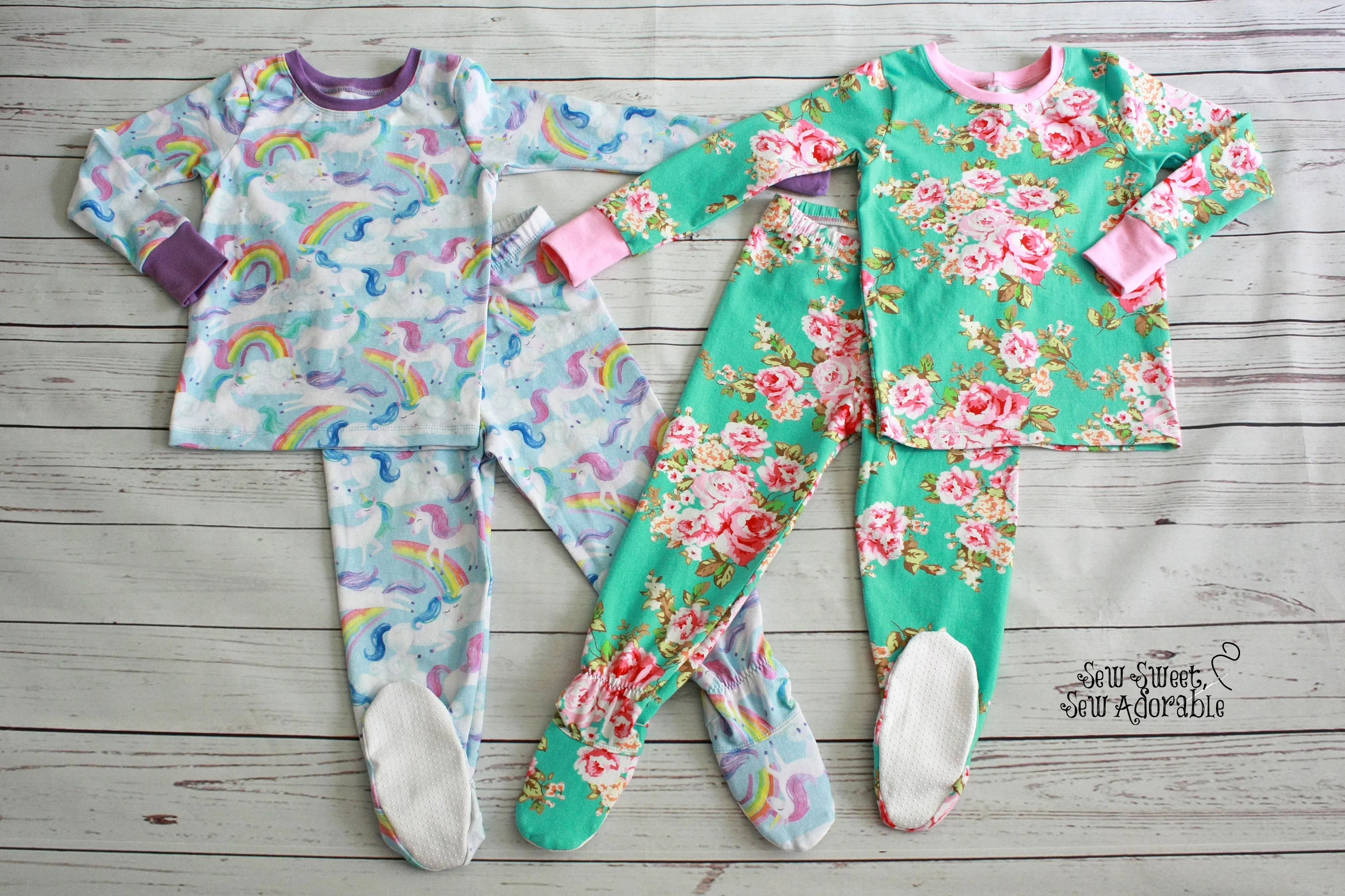 Footie Pants Pajamas Set