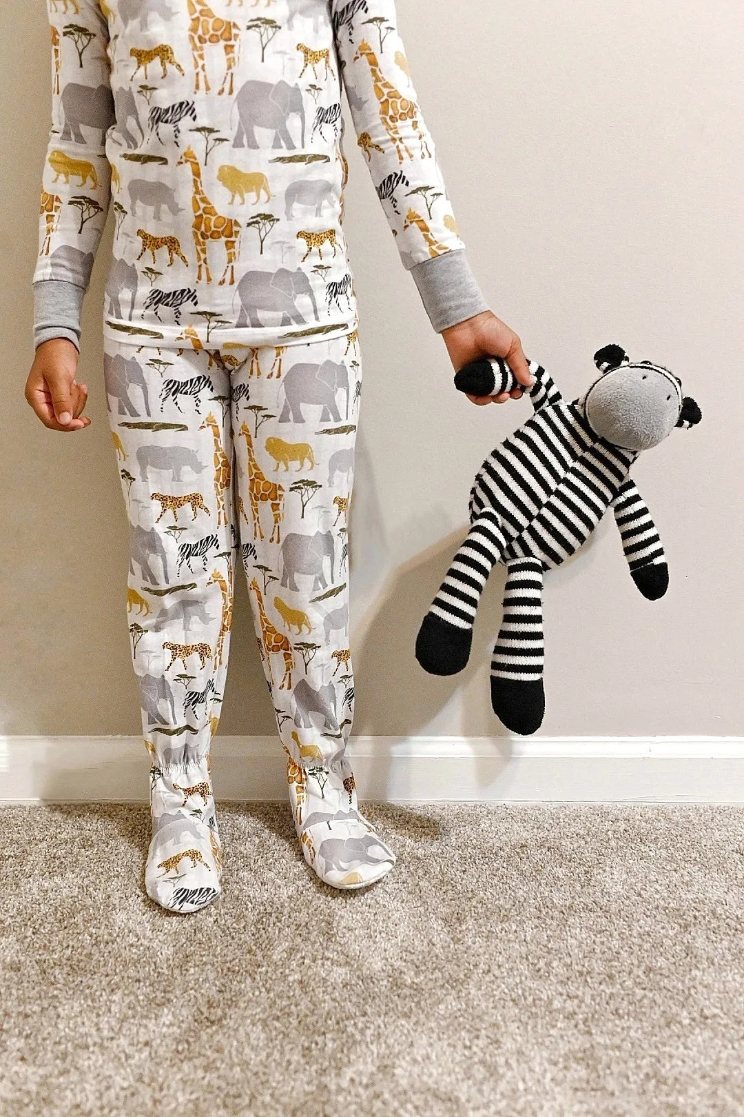 Footie Pants Pajamas Set