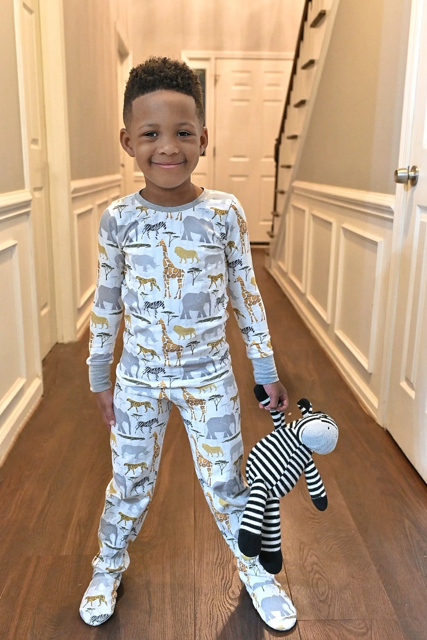 Footie Pants Pajamas Set