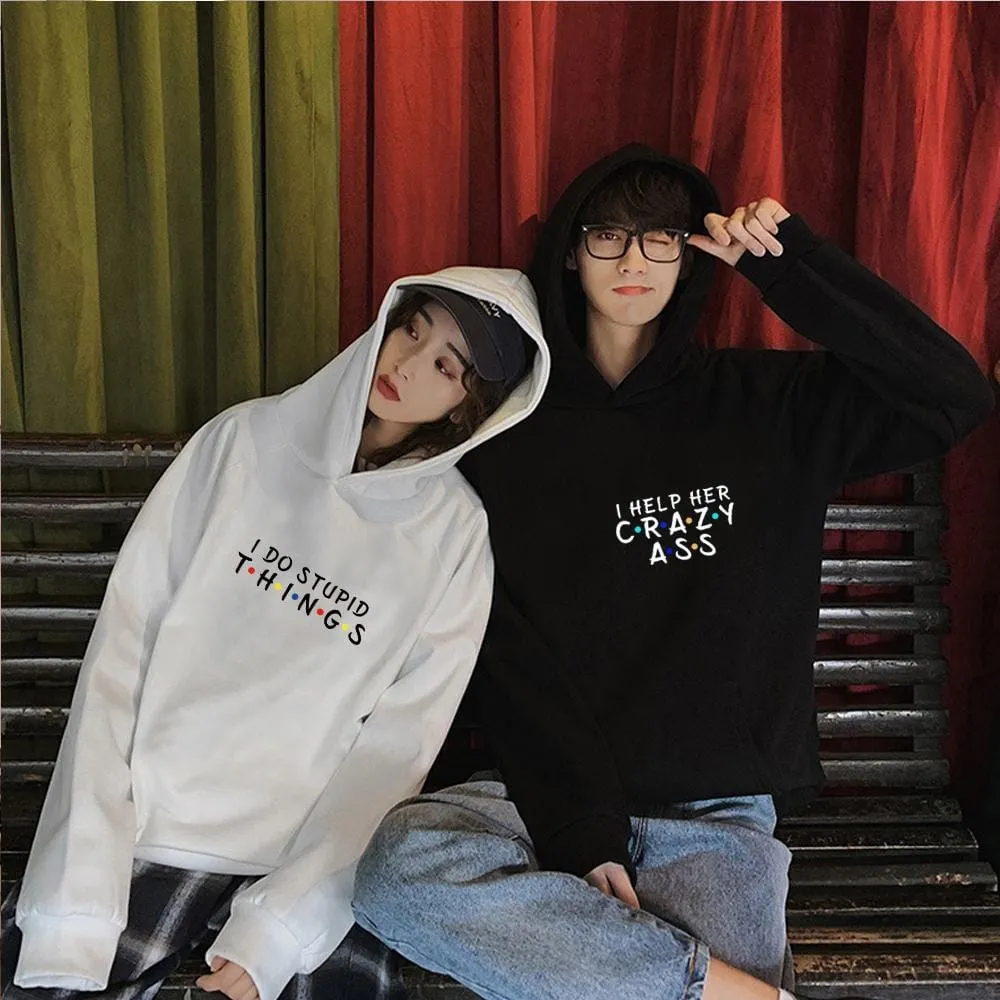 Funny matching hoodies