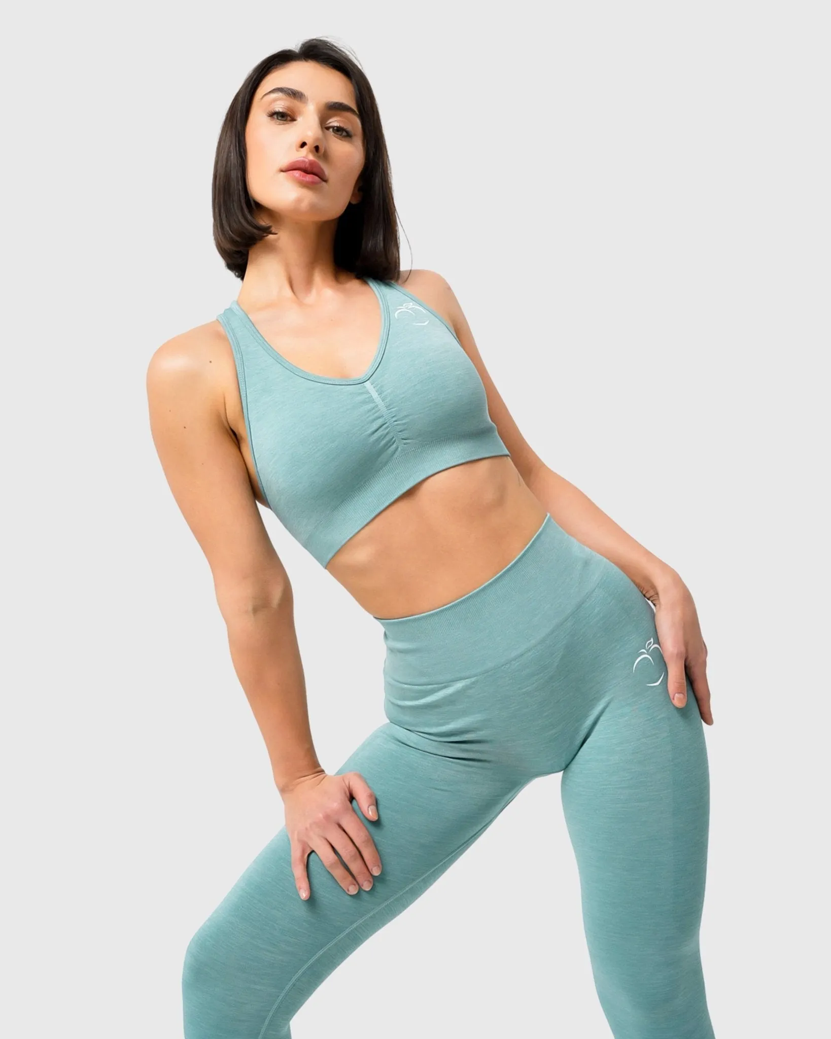 Green Ease Mid Waist Tights