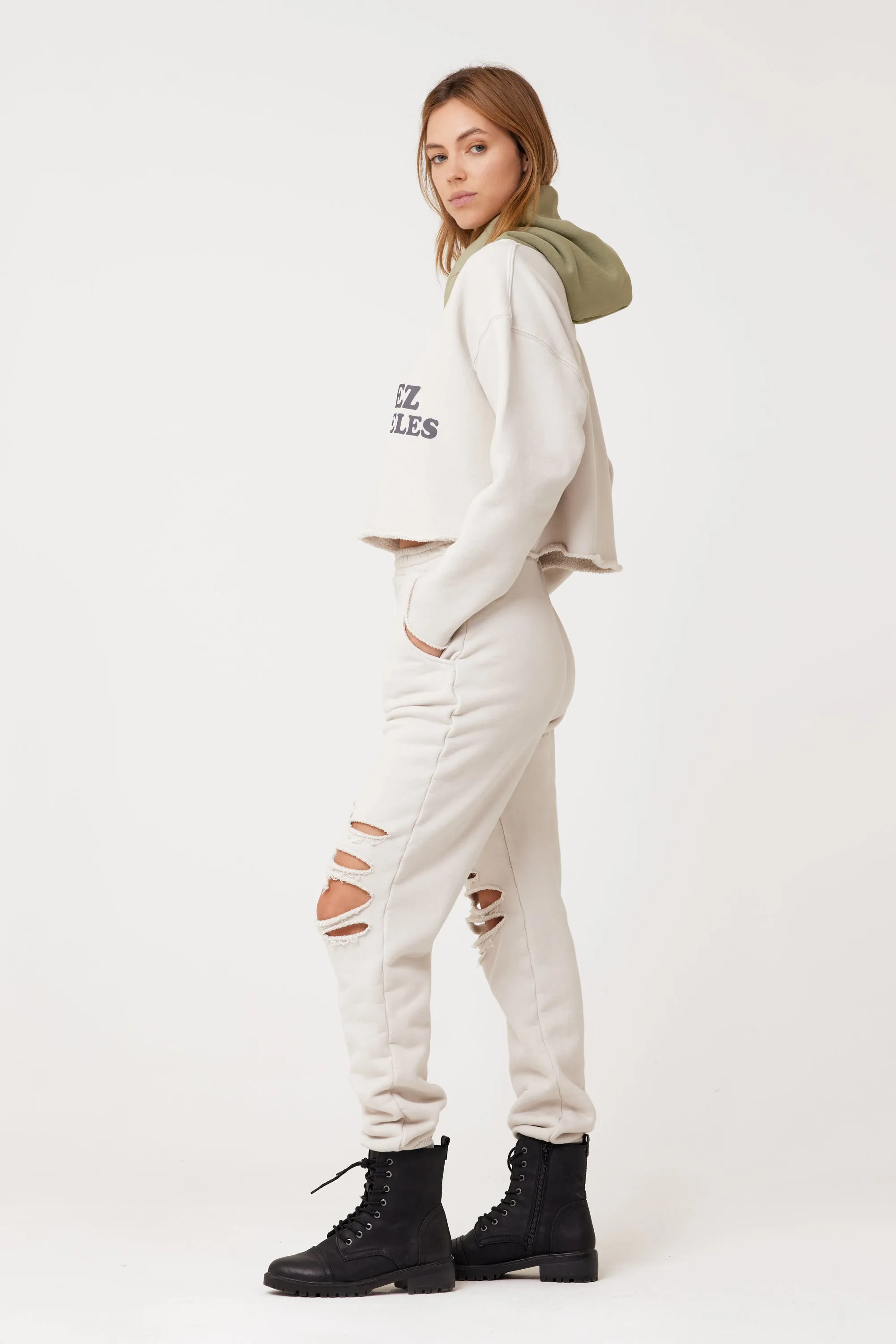 Hilda Hoodie in Sea Salt