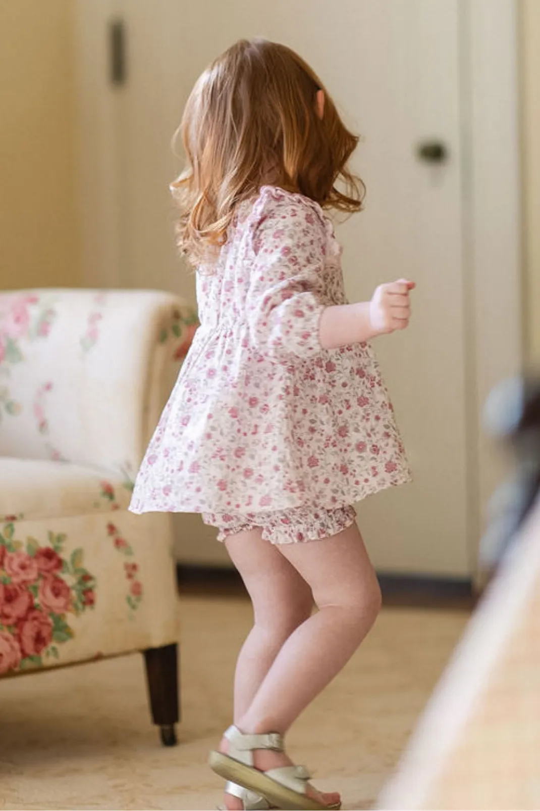 Kate Baby Set in Blushing Blooms