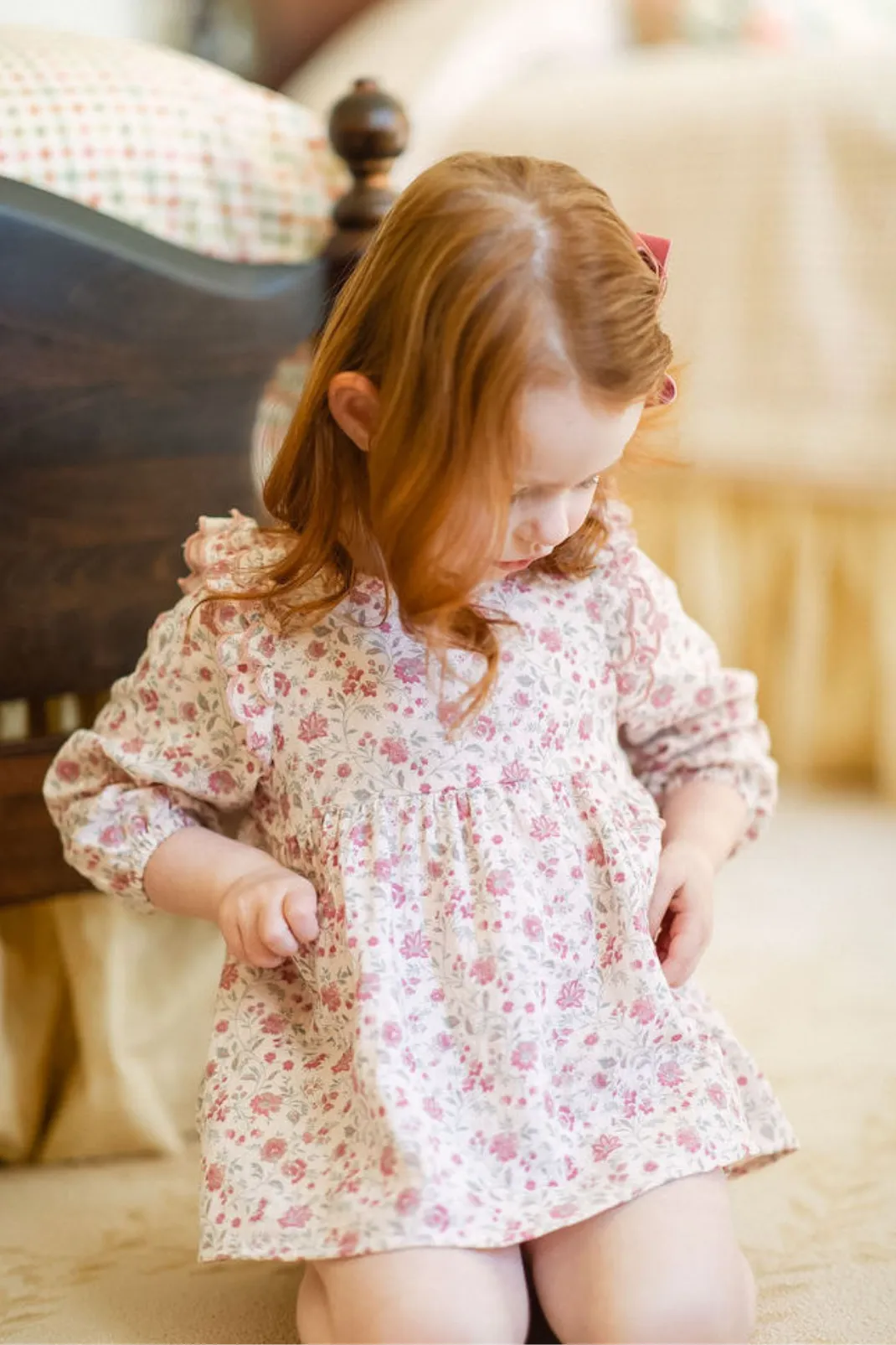 Kate Baby Set in Blushing Blooms