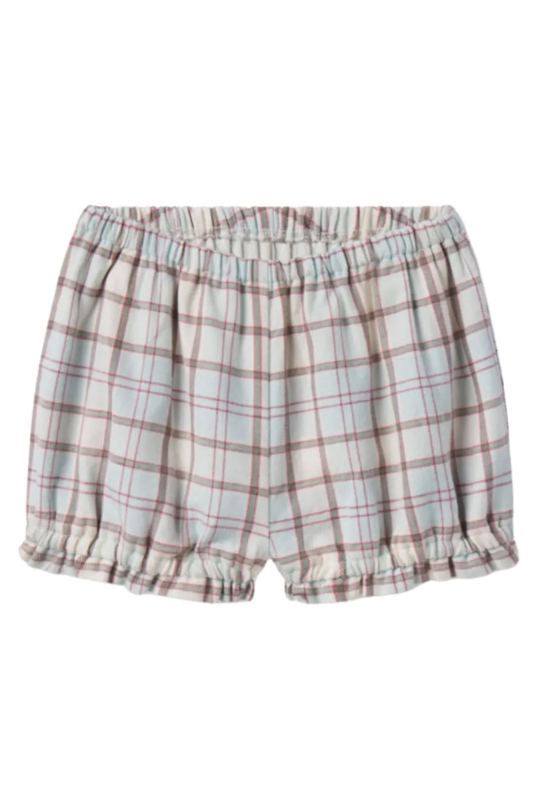 Kate Baby Set in Powder Plaid