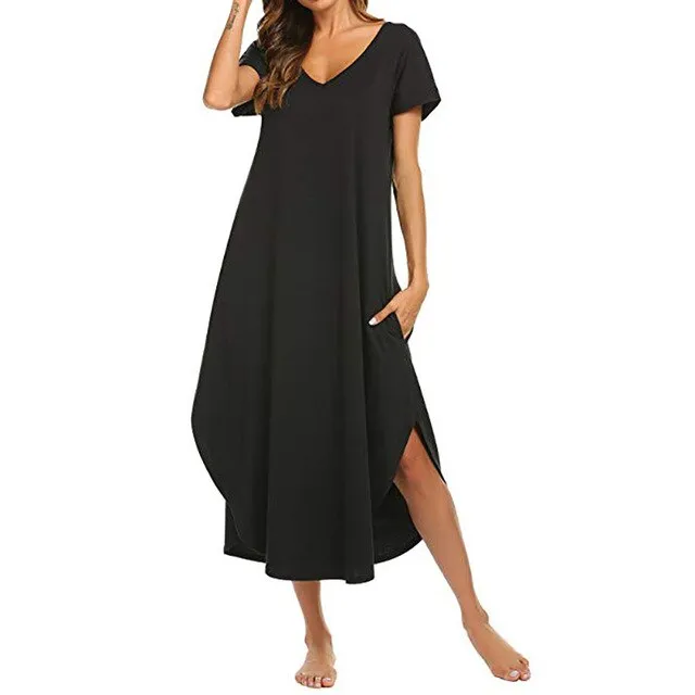 New Women Sleeve Nightdress