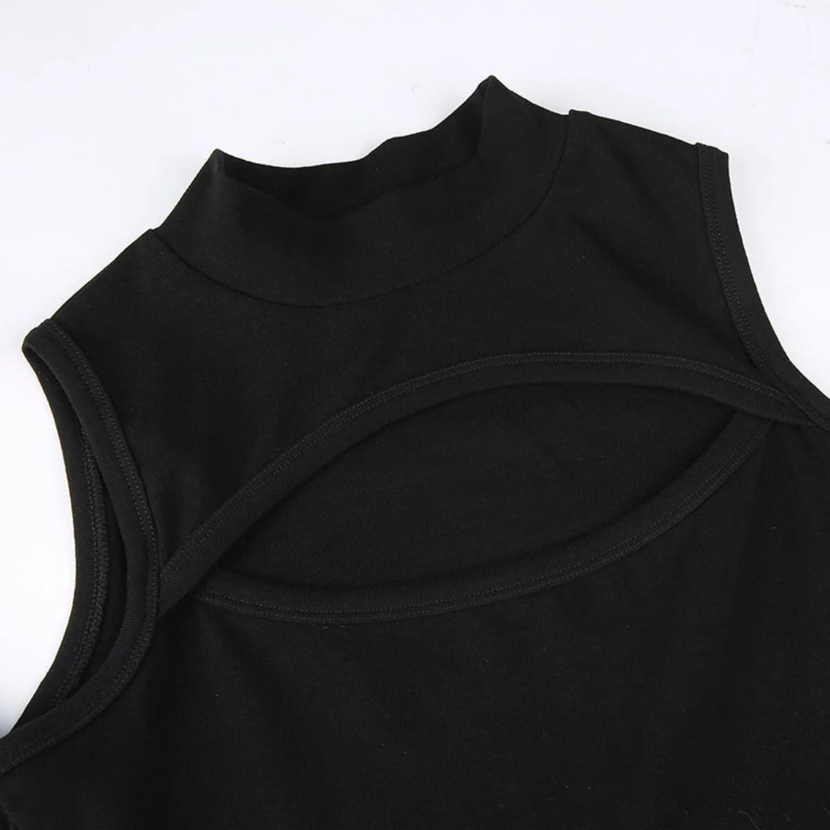 Open Shoulder Long Sleeve Bodysuit
