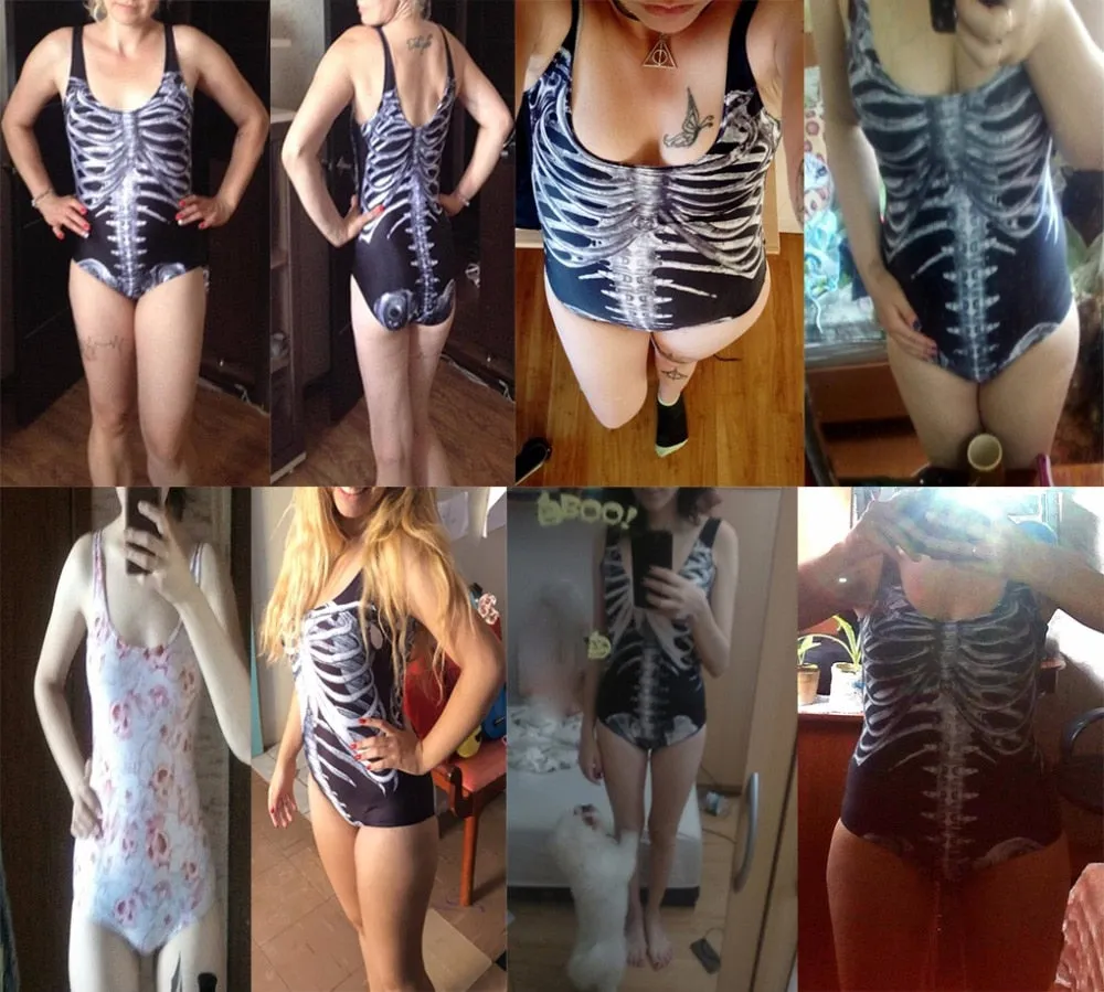 Skeleton Bodysuit