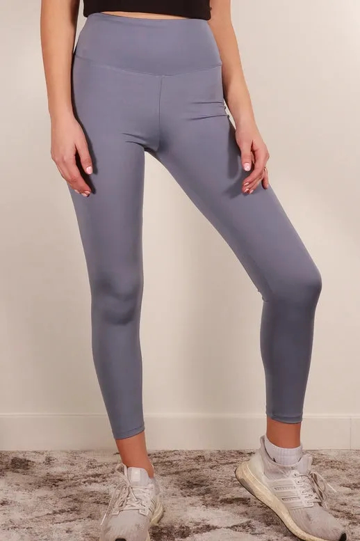 Wide Band Waist Sports Leggings
